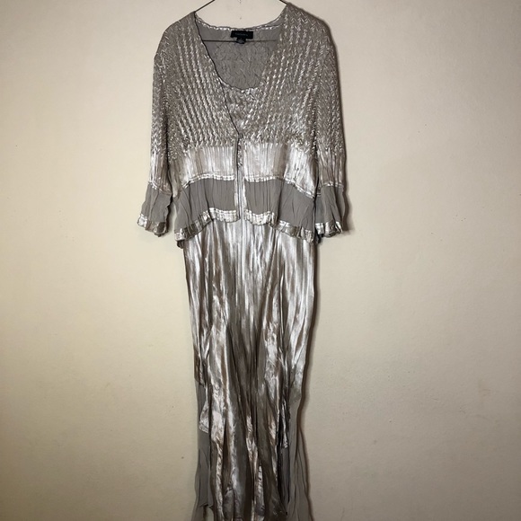 Vintage R & M Richards Champagne Formal Evening wear - Picture 7 of 16